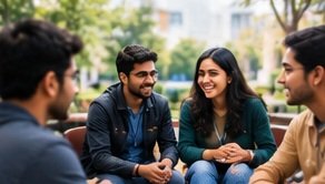 Friends Laugh